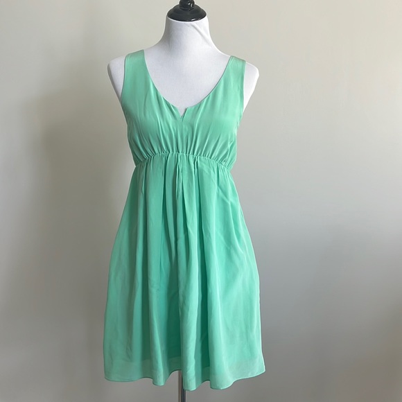 Club Monaco | Dresses | Club Monaco Green Dress | Poshmark